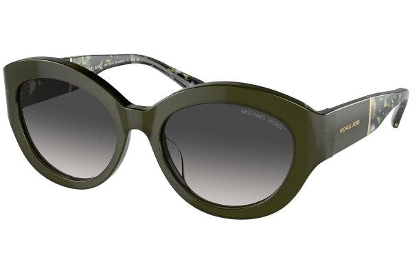 Okulary przeciwsłoneczne Michael Kors MK2204U 39478G Kocie oczy Zielone