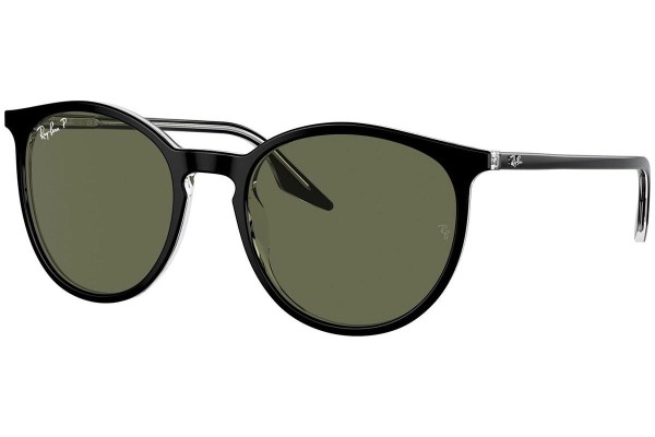 Слънчеви очила Ray-Ban RB2204 919/58 Polarized Заоблени Черна