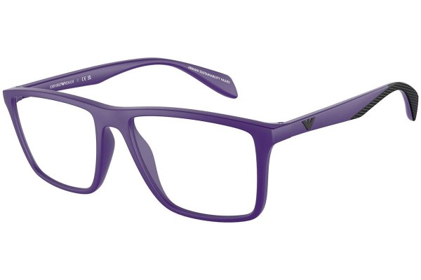 Okulary korekcyjne Emporio Armani EA3230 5246 Prostokątne Fioletowe