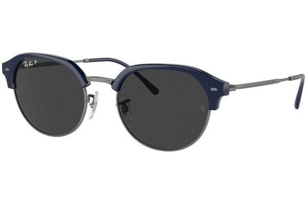 Okulary przeciwsłoneczne Ray-Ban RB4429 672448 Polarized Owalne Niebieskie