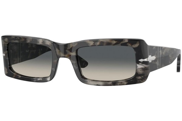 Okulary przeciwsłoneczne Persol PO3332S 108071 Prostokątne Szare