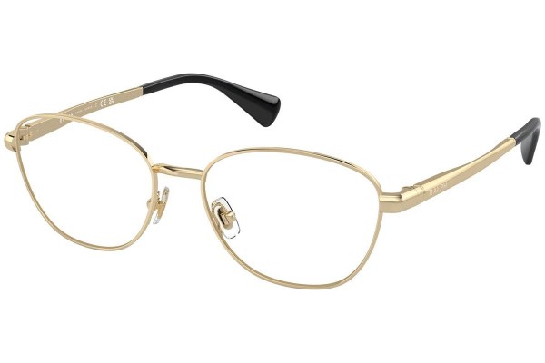 Okulary korekcyjne Ralph by Ralph Lauren RA6057 9116 Owalne Złote