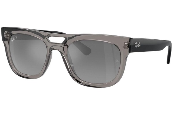 Слънчеви очила Ray-Ban RB4426 672582 Polarized Квадратни Сива