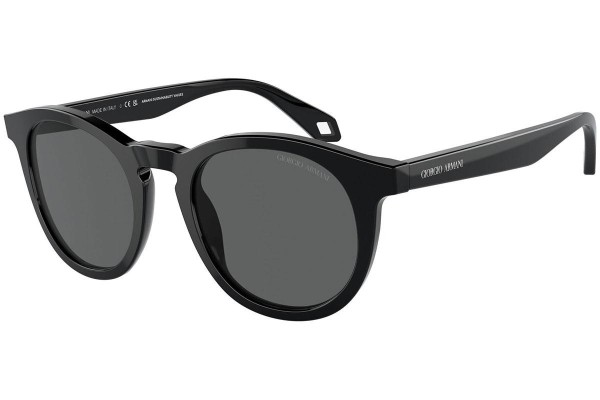 Ochelari de soare Giorgio Armani AR8192 5875B1 Rotunzi Negri