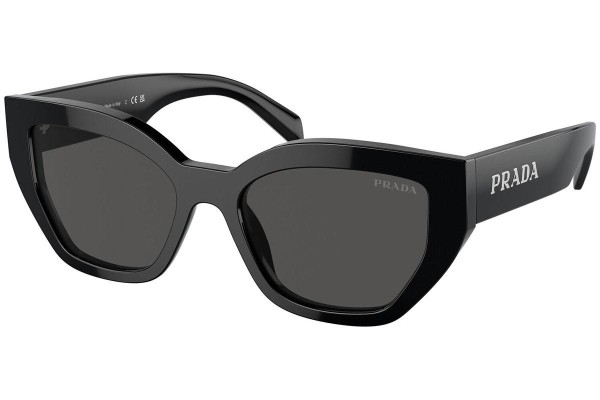 Napszemüvegek Prada PRA09S 1AB5S0 Cat Eye Fekete