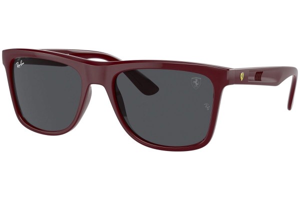 Okulary przeciwsłoneczne Ray-Ban RB4413M F68587 Kwadratowe Fioletowe