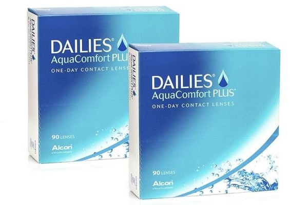 Lentile de contact Dailies AquaComfort Plus zilnice (180 lentile)