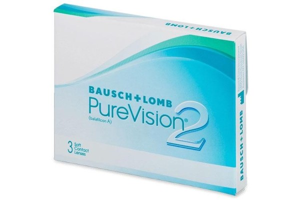 Lentile de contact PureVision 2 lunare (3 lentile)