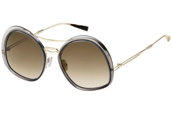 Okulary przeciwsłoneczne Max Mara MMBRIDGEI ACI/HA Polarized Oversize Szare