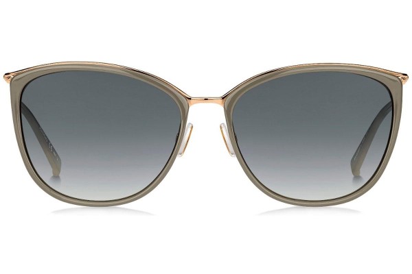 Okulary przeciwsłoneczne Max Mara Classy V 10A/9O Polarized Kocie oczy Beżowe