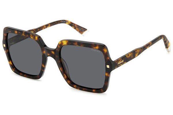 Слънчеви очила Polaroid PLD4165/S/X 086/M9 Polarized Квадратни Хавана