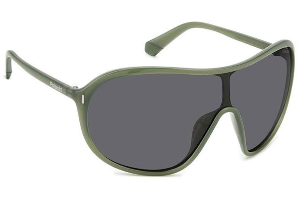 Okulary przeciwsłoneczne Polaroid PLD6216/S 1ED/M9 Polarized Pojedyncze | Shield Zielone