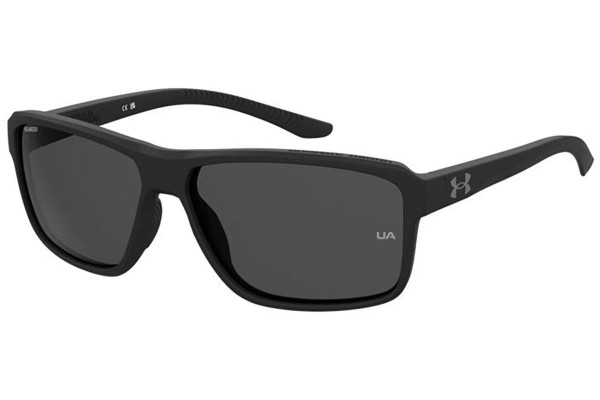 Okulary przeciwsłoneczne Under Armour UAKICKOFF 003/M9 Polarized Prostokątne Czarne