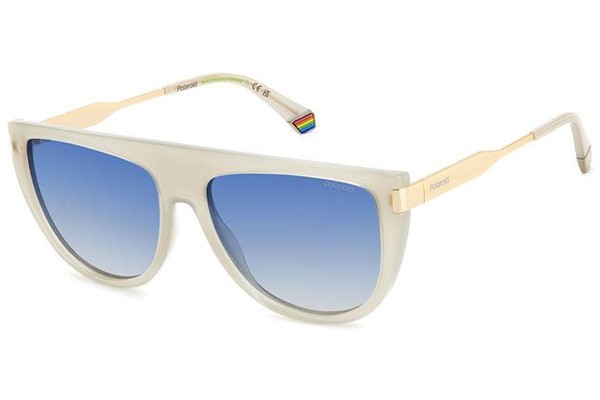 Solbriller Polaroid PLD6221/S/X 10A/Z7 Polarized Flat Top Beige