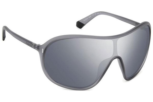 Ochelari de soare Polaroid PLD6216/S RIW/EX Polarized Lentilă unică | Shield Gri