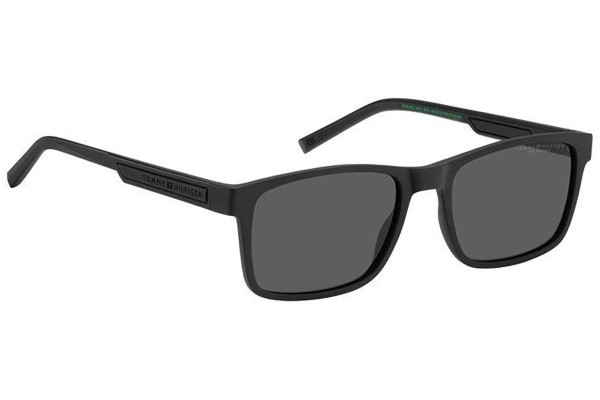 Слънчеви очила Tommy Hilfiger TH2089/S 003/M9 Polarized Правоъгълни Черна