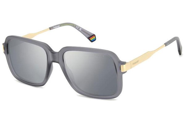 Слънчеви очила Polaroid PLD6220/S/X RIW/EX Polarized Правоъгълни Сива