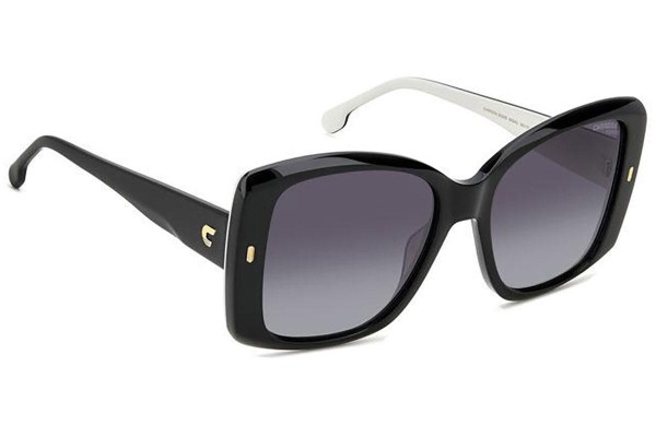 Ochelari de soare Carrera CARRERA3030/S 80S/WJ Polarized Pătrați Negri