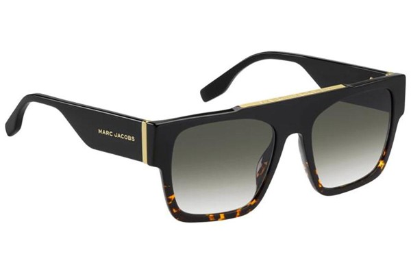 Okulary przeciwsłoneczne Marc Jacobs MARC757/S WR7/9K Prostokątne Czarne