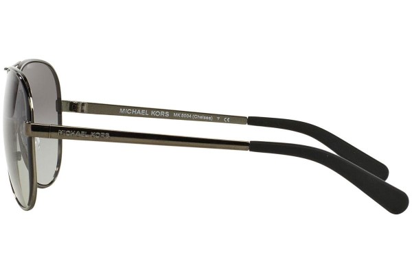Okulary przeciwsłoneczne Michael Kors Chelsea MK5004 101311 Pilotki (Aviator) Szare
