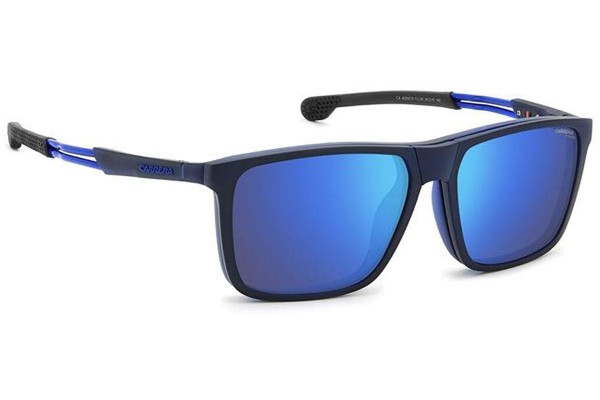 Okulary korekcyjne Carrera CA4020/CS FLL/5X Polarized Prostokątne Niebieskie