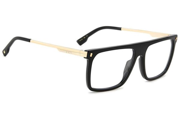 szemüvegeinket Dsquared2 D20122 2M2 Flat Top Fekete