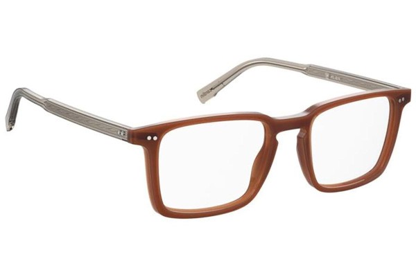 Okulary korekcyjne Pierre Cardin P.C.6278 I7Q Prostokątne Brązowe