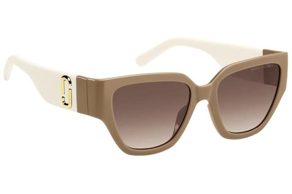 Ochelari de soare Marc Jacobs MARC724/S 10A/HA Dreptunghiulari Bej