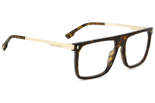 Очила Dsquared2 D20122 086 Flat Top Хавана