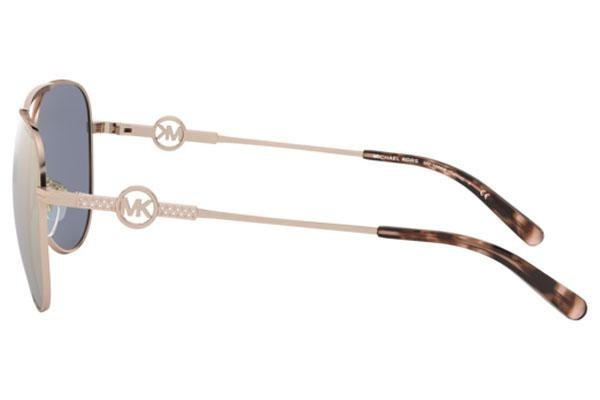Okulary przeciwsłoneczne Michael Kors Salina MK1066B 11084Z Pilotki (Aviator) Złote
