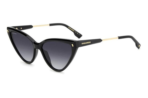 Ochelari de soare Dsquared2 D20134/S 807/9O Cat Eye Negri