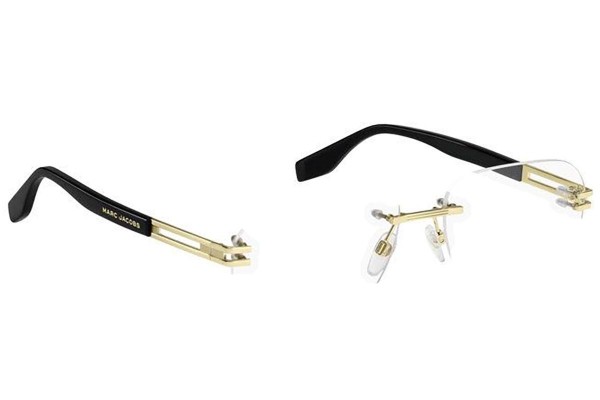 Okulary korekcyjne Marc Jacobs MARC750 RHL Prostokątne Złote