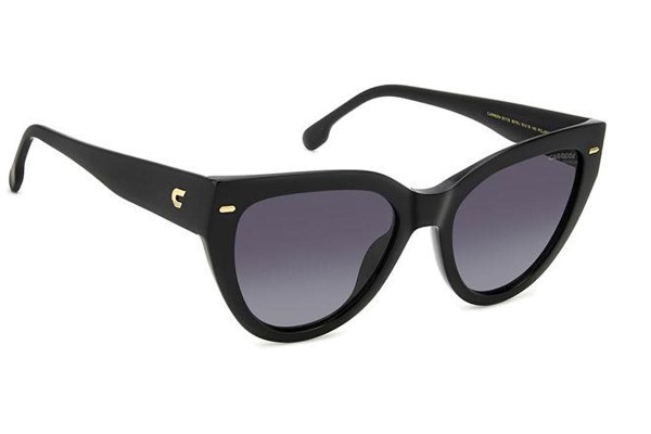 Слънчеви очила Carrera CARRERA3017/S 807/WJ Polarized Око на котка Черна