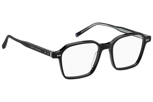 Okulary korekcyjne Tommy Hilfiger TH2071 807 Prostokątne Czarne