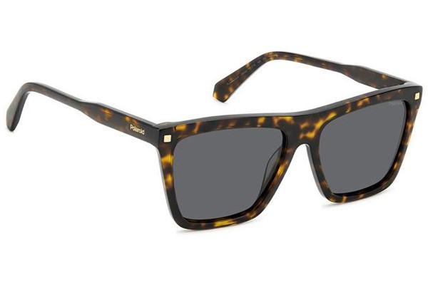 Слънчеви очила Polaroid PLD4164/S/X 086/M9 Polarized Flat Top Хавана