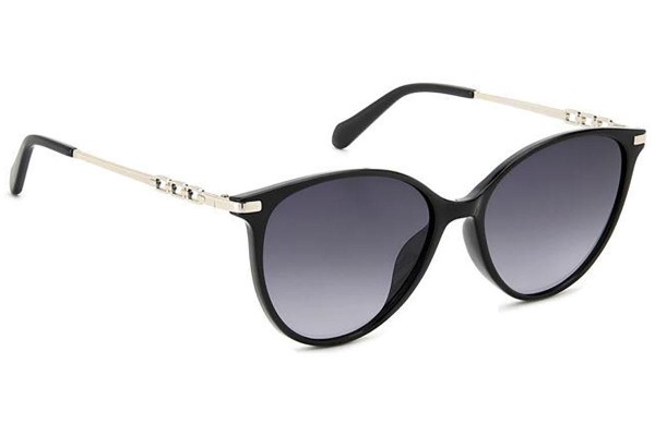 Okulary przeciwsłoneczne Fossil FOS2137/G/S 807/9O Kocie oczy Czarne