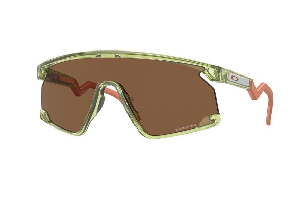 Ochelari de soare Oakley Bxtr OO9280 928011 Lentilă unică | Shield Verzi