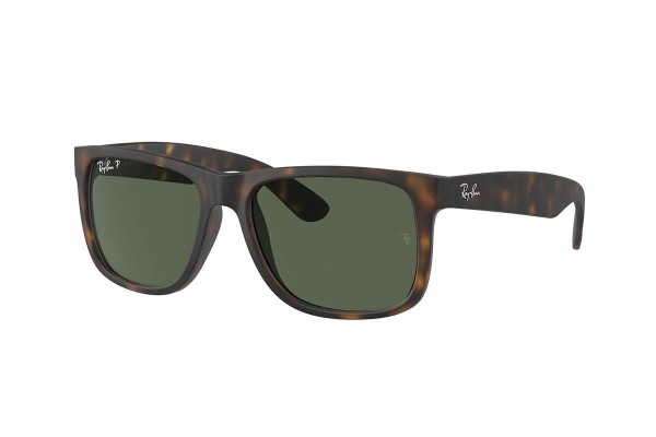 Ochelari de soare Ray-Ban Justin RB4165 865/9A Polarized Pătrați Havana