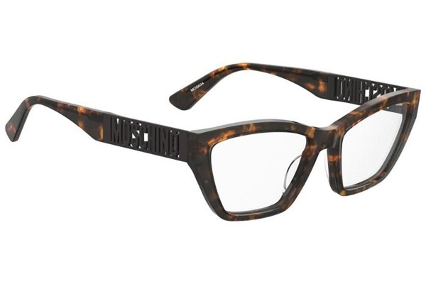 Okulary korekcyjne Moschino MOS634 086 Prostokątne Havana