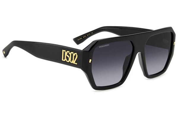 Слънчеви очила Dsquared2 D20128/S 807/9O Flat Top Черна