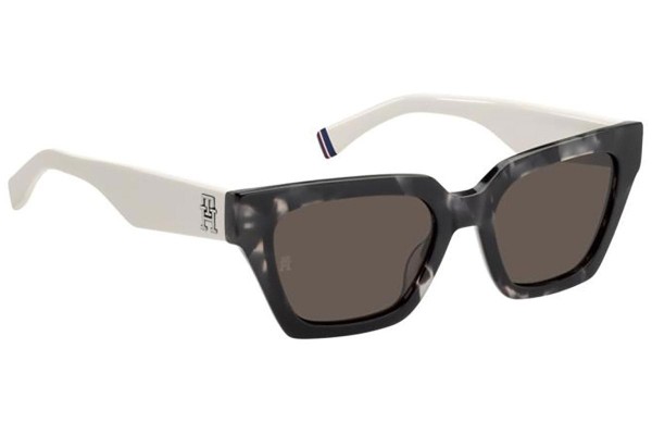 Слънчеви очила Tommy Hilfiger TH2101/S TCB/70 Правоъгълни Черна