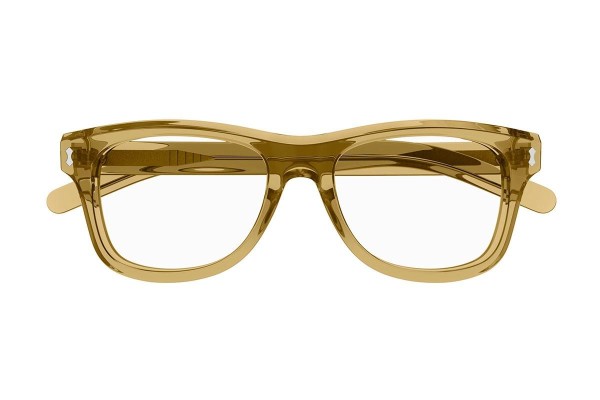 Okulary korekcyjne Gucci GG1526O 008 Kwadratowe Żółte