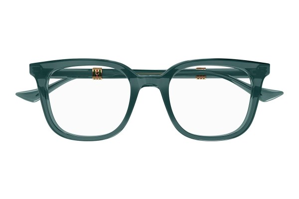 Okulary korekcyjne Gucci GG1497O 007 Kwadratowe Zielone