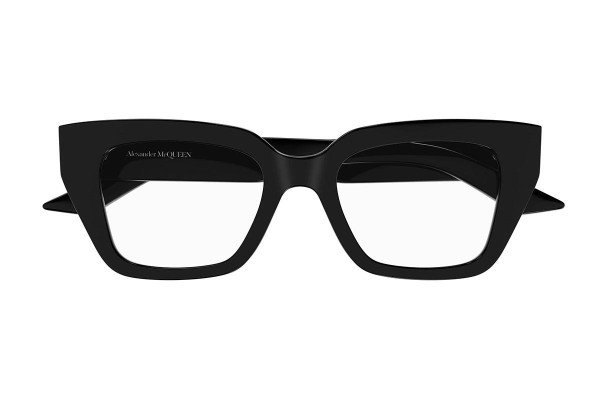 Ochelari Alexander McQueen AM0453O 001 Cat Eye Negri