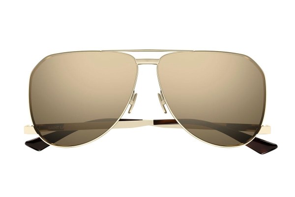 Solbriller Saint Laurent SL690DUST 004 Pilot Guld