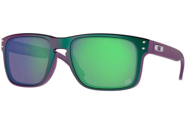 Zonnebril Oakley Holbrook OO9102-T4 Vierkant Groen