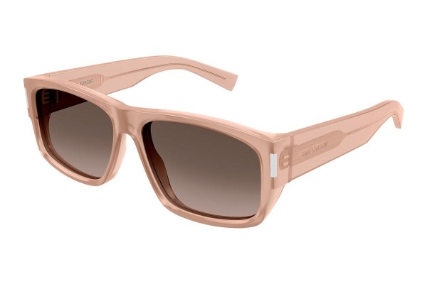 Okulary przeciwsłoneczne Saint Laurent SL689 006 Kwadratowe Pomarańczowe