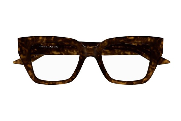 Ochelari Alexander McQueen AM0453O 002 Cat Eye Havana