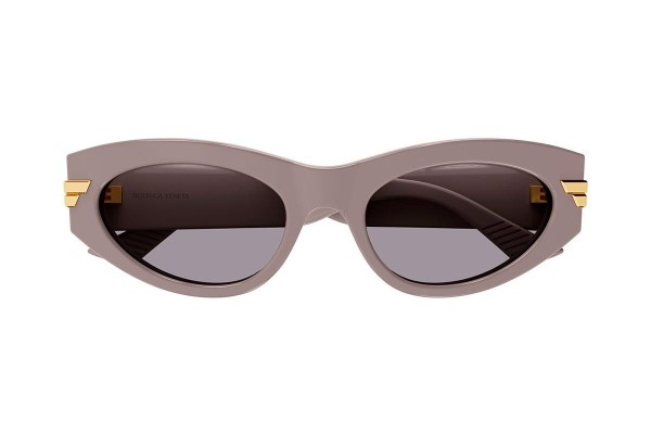 Okulary przeciwsłoneczne Bottega Veneta BV1189S 006 Kocie oczy Różowe