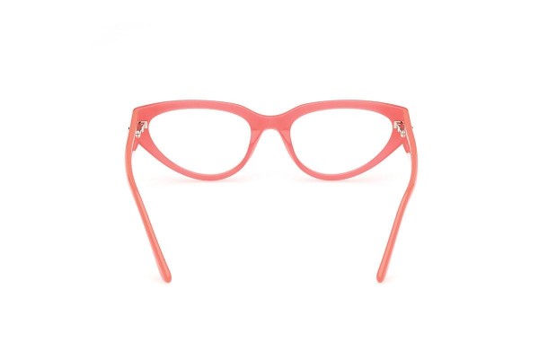 Okulary korekcyjne Guess GU50113 072 Kocie oczy Różowe